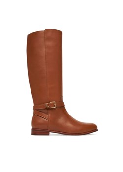 Oficerki LAUREN RALPH LAUREN Brooke Tll 2 Bo Tal 802974383001 Brązowy ze sklepu eobuwie.pl w kategorii Kozaki damskie - zdjęcie 184566714