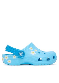 Klapki Crocs Classic Daisy Clog 211257 Niebieski ze sklepu eobuwie.pl w kategorii Klapki dziecięce - zdjęcie 184566730