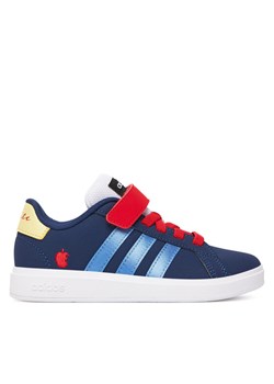 Sneakersy adidas Disney Jasmine Grand Court 00s Kids JR4902 Granatowy ze sklepu eobuwie.pl w kategorii Buty sportowe dziecięce - zdjęcie 184566732
