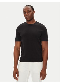 Calvin Klein T-Shirt Supima LV04LC333G Czarny Regular Fit ze sklepu MODIVO w kategorii T-shirty męskie - zdjęcie 184567940
