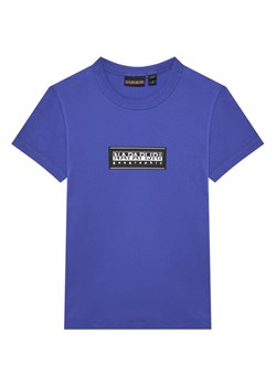 Napapijri T-Shirt S-Chamois NP0A4HYL M Niebieski Regular Fit ze sklepu MODIVO w kategorii T-shirty chłopięce - zdjęcie 184568030