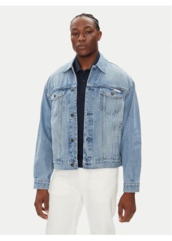 Calvin Klein Jeans Kurtka jeansowa 90's Icon LV04RB794G Niebieski Regular Fit ze sklepu MODIVO w kategorii Kurtki męskie - zdjęcie 184568064