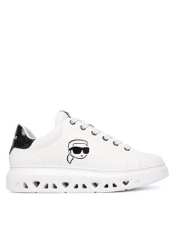 KARL LAGERFELD Sneakersy KL64525 Biały ze sklepu MODIVO w kategorii Buty sportowe damskie - zdjęcie 184568092