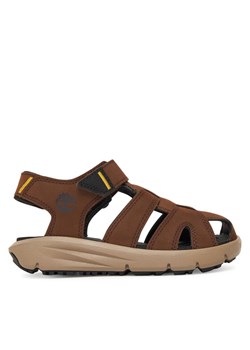 Timberland Sandały TB0A6C422421 Brązowy ze sklepu MODIVO w kategorii Sandały dziecięce - zdjęcie 184568102