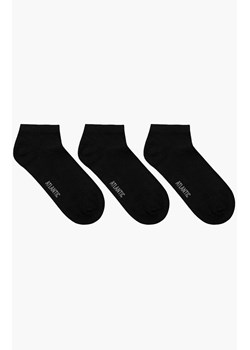3-pack czarnych stopek męskich 3BMC-103, Kolor czarny, Rozmiar 39-42, ATLANTIC ze sklepu Intymna w kategorii Skarpetki męskie - zdjęcie 184569841