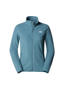 Bluza damska The North Face 100 Glacier Full-Zip Fleece 0A855O4221 - niebieska ze sklepu streetstyle24.pl w kategorii Bluzy damskie - zdjęcie 184570320