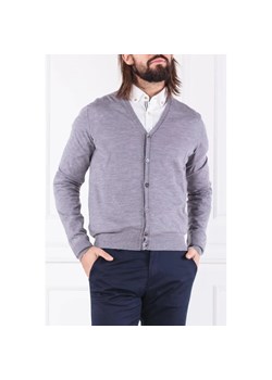 Hackett London Wełniany kardigan FF GG MERINO CARDI | Regular Fit ze sklepu Gomez Fashion Store w kategorii Swetry męskie - zdjęcie 184570350