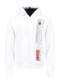 Geographical Norway Bluza &quot;Fogora&quot; w kolorze białym ze sklepu Limango Polska w kategorii Bluzy męskie - zdjęcie 184570661