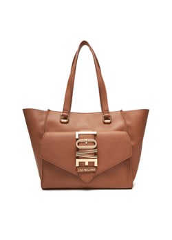 Torebka LOVE MOSCHINO JC4225PP0MKC0201 Brązowy ze sklepu eobuwie.pl w kategorii Torebki damskie - zdjęcie 184570792