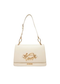 Torebka LOVE MOSCHINO JC4264PP0MKG0110 Écru ze sklepu eobuwie.pl w kategorii Listonoszki - zdjęcie 184570802