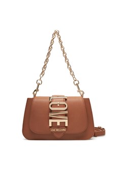 Torebka LOVE MOSCHINO JC4224PP0MKC0201 Brązowy ze sklepu eobuwie.pl w kategorii Listonoszki - zdjęcie 184570824