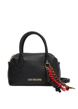 Torebka LOVE MOSCHINO JC4305PP0MK1100A Czarny ze sklepu eobuwie.pl w kategorii Kuferki - zdjęcie 184570874