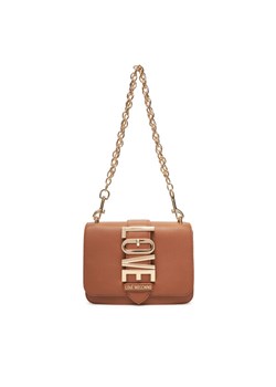 Torebka LOVE MOSCHINO JC4227PP0MKC0201 Brązowy ze sklepu eobuwie.pl w kategorii Kopertówki - zdjęcie 184570882