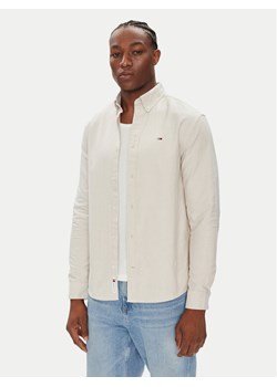 Tommy Jeans Koszula DM0DM21298 Beżowy Regular Fit ze sklepu MODIVO w kategorii Koszule męskie - zdjęcie 184571380