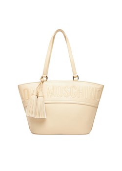 LOVE MOSCHINO Torebka JC4285PP0MKJ0104 Écru ze sklepu MODIVO w kategorii Torby Shopper bag - zdjęcie 184571413