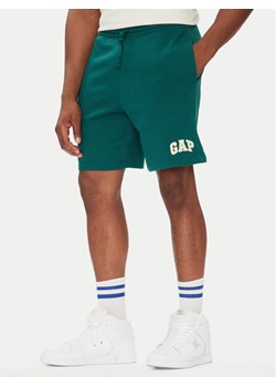 Gap Szorty sportowe 703989-02 Zielony Regular Fit ze sklepu MODIVO w kategorii Spodenki męskie - zdjęcie 184571433