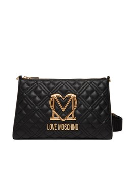 LOVE MOSCHINO Torebka JC4300PP0MK1200A Czarny ze sklepu MODIVO w kategorii Listonoszki - zdjęcie 184571441