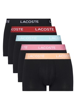 Lacoste Komplet 5 par bokserek 5H1292 Czarny ze sklepu MODIVO w kategorii Majtki męskie - zdjęcie 184571462