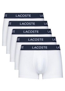 Lacoste Komplet 5 par bokserek 5H1292 Biały ze sklepu MODIVO w kategorii Majtki męskie - zdjęcie 184571510