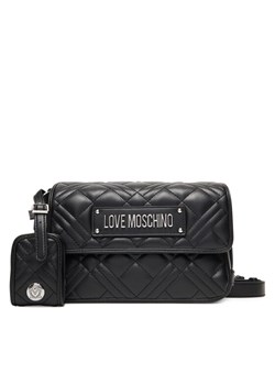 LOVE MOSCHINO Torebka JC4210PP0MLA000B Czarny ze sklepu MODIVO w kategorii Listonoszki - zdjęcie 184571511