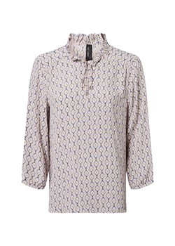Marc Cain Bluzka damska Kobiety wiskoza beżowy wzorzysty ze sklepu vangraaf w kategorii Bluzki damskie - zdjęcie 184572212