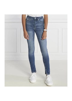 Calvin Klein Jeans Jeansy HIGH RISE SUPER SKINNY ANKLE | Skinny fit ze sklepu Gomez Fashion Store w kategorii Jeansy damskie - zdjęcie 184572252