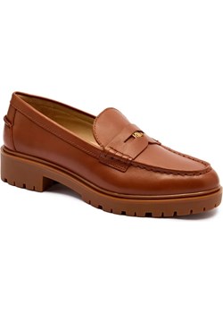 LAUREN RALPH LAUREN Skórzane loafersy ze sklepu Gomez Fashion Store w kategorii Półbuty damskie - zdjęcie 184573091
