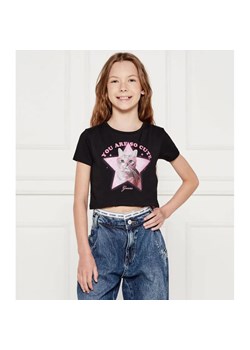 Guess T-shirt | Cropped Fit ze sklepu Gomez Fashion Store w kategorii Bluzki dziewczęce - zdjęcie 184573124
