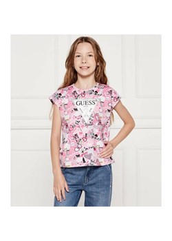 Guess T-shirt | Regular Fit ze sklepu Gomez Fashion Store w kategorii Bluzki dziewczęce - zdjęcie 184573150