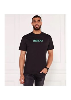 Replay T-shirt | Regular Fit ze sklepu Gomez Fashion Store w kategorii T-shirty męskie - zdjęcie 184573171