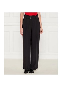 Marc Cain Spodnie z paskiem | Relaxed fit ze sklepu Gomez Fashion Store w kategorii Spodnie damskie - zdjęcie 184573230