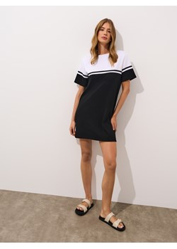 Mohito - Sukienka mini z krótkim rękawem - biały ze sklepu Mohito w kategorii Sukienki - zdjęcie 184573394