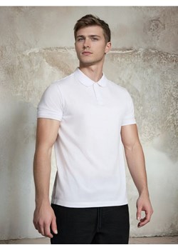 Sinsay - Koszulka polo - biały ze sklepu Sinsay w kategorii T-shirty męskie - zdjęcie 184574784