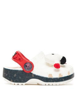 Klapki Crocs Classic Peanuts 211126 Biały ze sklepu eobuwie.pl w kategorii Klapki dziecięce - zdjęcie 184575151
