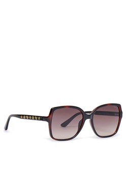 Guess Okulary przeciwsłoneczne GU00100 Brązowy ze sklepu MODIVO w kategorii Okulary przeciwsłoneczne damskie - zdjęcie 184575281