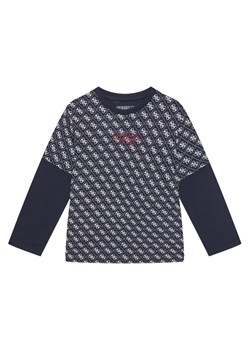 Guess Bluzka L5YI18 K8HM4 Granatowy Regular Fit ze sklepu MODIVO w kategorii T-shirty chłopięce - zdjęcie 184575381