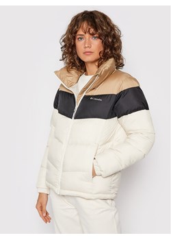 Columbia Kurtka zimowa Puffect™ Color Blocked 1955101 Beżowy Regular Fit ze sklepu MODIVO w kategorii Kurtki damskie - zdjęcie 184575384