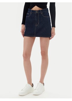 Guess Jeans Spódnica jeansowa W5YD0Q D5M4C Granatowy Regular Fit ze sklepu MODIVO w kategorii Spódnice - zdjęcie 184575421