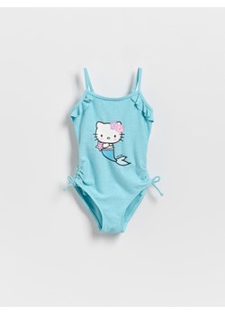 Reserved - Strój kąpielowy Hello Kitty - jasnoturkusowy ze sklepu Reserved w kategorii Stroje kąpielowe - zdjęcie 184576213