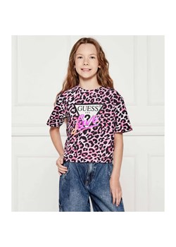 Guess T-shirt | Regular Fit ze sklepu Gomez Fashion Store w kategorii Bluzki dziewczęce - zdjęcie 184576683