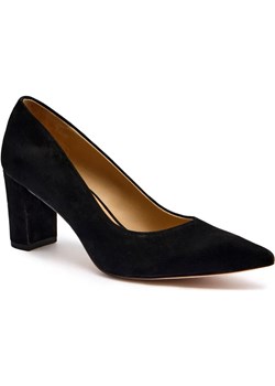 LAUREN RALPH LAUREN Skórzane czółenka na słupku LANETTE ze sklepu Gomez Fashion Store w kategorii Czółenka - zdjęcie 184576770