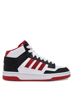 Buty do koszykówki adidas Rapid Court Mid JR3180 Biały ze sklepu eobuwie.pl w kategorii Buty sportowe damskie - zdjęcie 184578391