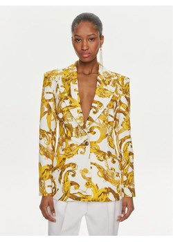 Versace Jeans Couture Marynarka 76HAQ702 Biały Slim Fit ze sklepu MODIVO w kategorii Marynarki damskie - zdjęcie 184578884