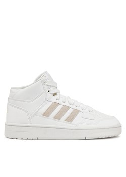 adidas Buty do koszykówki Rapid Court Mid JR0190 Biały ze sklepu MODIVO w kategorii Buty sportowe damskie - zdjęcie 184578924
