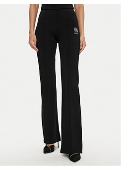 Guess Spodnie materiałowe Elea V4YB01 KCDN0 Czarny Slim Fit - id: 0000303932725 - marki Guess - 184578952 Guess Spodnie materiałowe Elea V4YB01 KCDN0 Czarny Slim Fit ze sklepu MODIVO w kategorii Spodnie damskie - zdjęcie 184578952