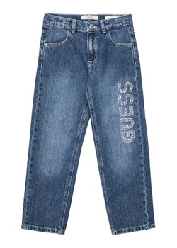 Guess Jeansy J5YA09 D45E0 Niebieski Regular Fit ze sklepu MODIVO w kategorii Spodnie chłopięce - zdjęcie 184580061