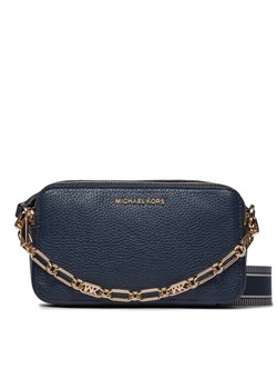 MICHAEL Michael Kors Torebka Jet Set 32S3GJ6C1L Granatowy ze sklepu MODIVO w kategorii Listonoszki - zdjęcie 184580064