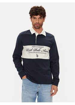 U.S. Polo Assn. Polo MUP4075 Granatowy Regular Fit ze sklepu MODIVO w kategorii T-shirty męskie - zdjęcie 184580071