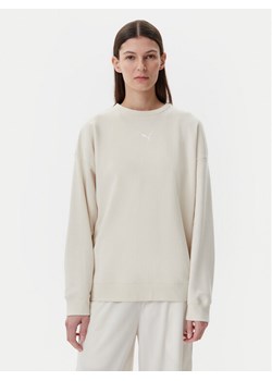 Puma Bluza Ess 685401 Beżowy Oversize ze sklepu MODIVO w kategorii Bluzy damskie - zdjęcie 184580081