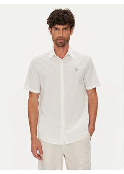U.S. Polo Assn. Koszula MUP3254 Biały Regular Fit ze sklepu MODIVO w kategorii Koszule męskie - zdjęcie 184580083